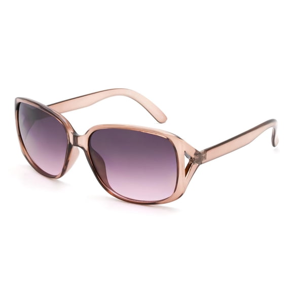 Time & Tru Blush and Pink Square Sunglasses