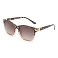 thumbnail image 1 of Time & Tru Blush and Brown Square Sunglasses, 1 of 3