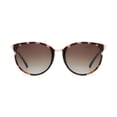 thumbnail image 2 of Time & Tru Pink and Brown Polarized Round Sunglasses, 2 of 3