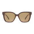 thumbnail image 2 of Time & Tru Brown Polarized Square Sunglasses, 2 of 3
