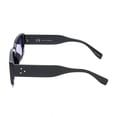 thumbnail image 3 of Time & Tru Black Rectangle Sunglasses, 3 of 3