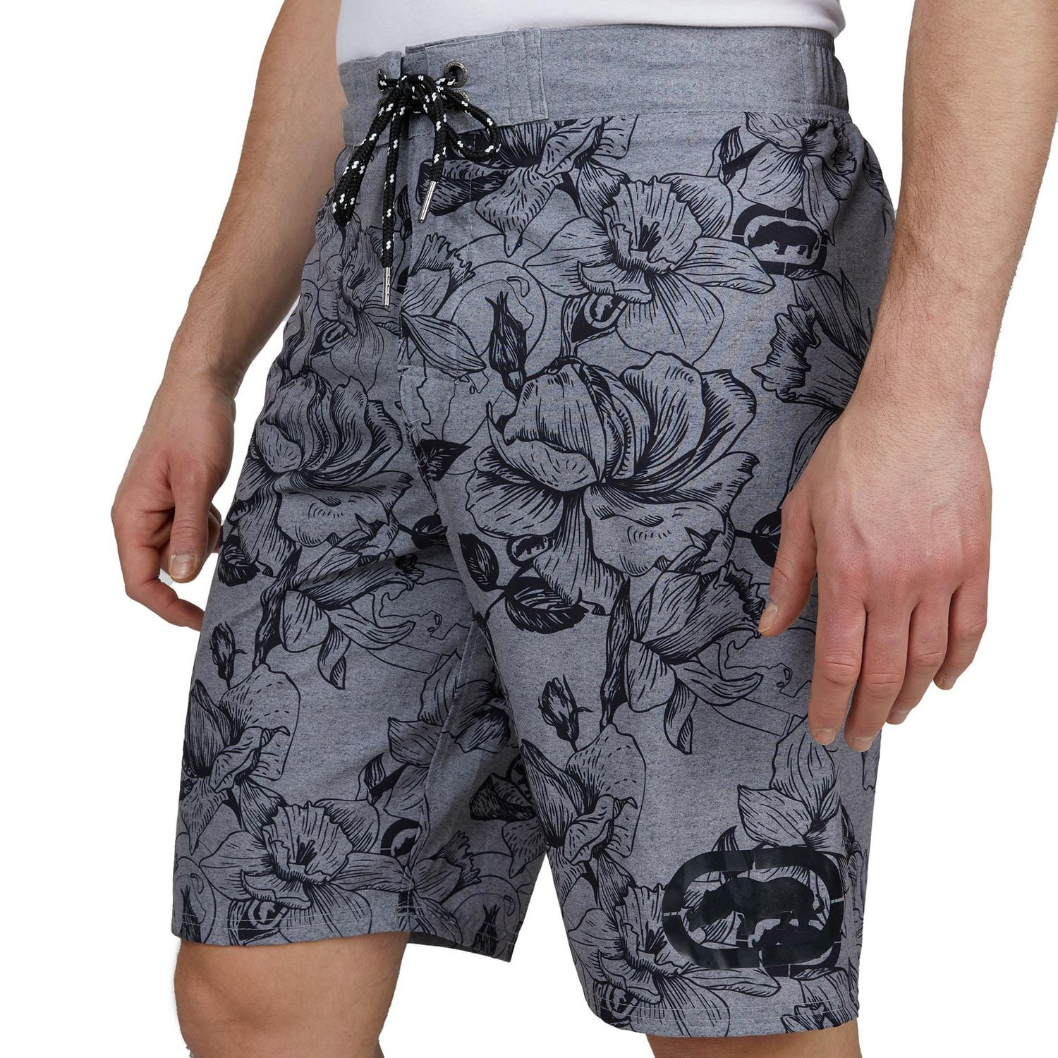 Ecko Men's Rhino Floral Print Swim Shorts