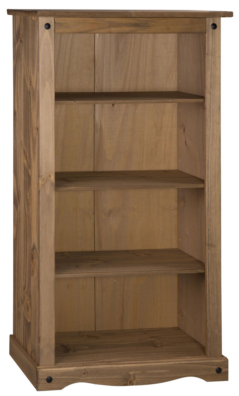 Solid Wood Bookcase, 3 adjustable Shelves by Gateway Creations Inc