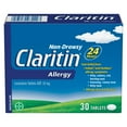 thumbnail image 1 of Claritin Allergy Medicine, 24-Hour Non-Drowsy Relief 10 mg, 1 of 9