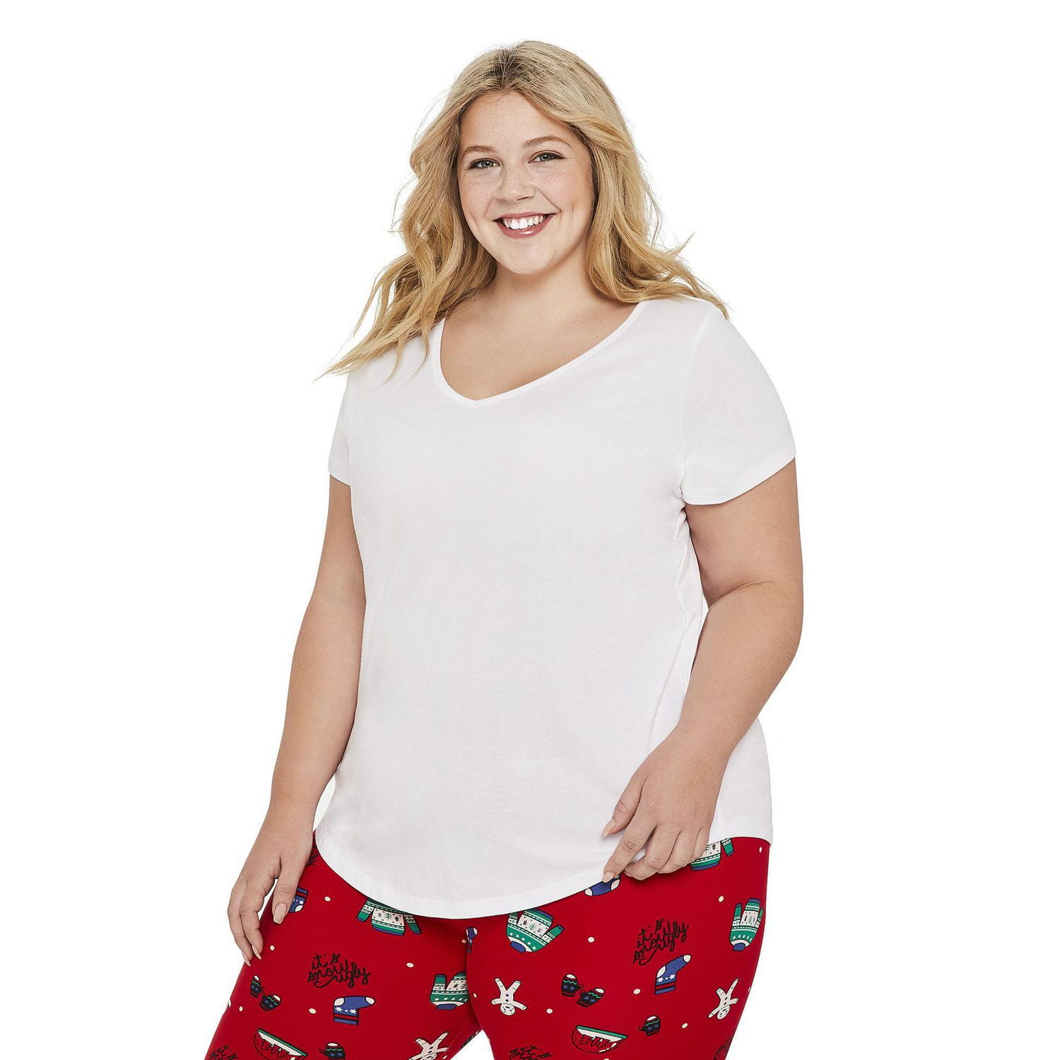 George Plus Women's Short Sleeve V-Neck Tee