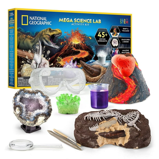 National Geographic 3-in-1 Science Kit Combo Pack