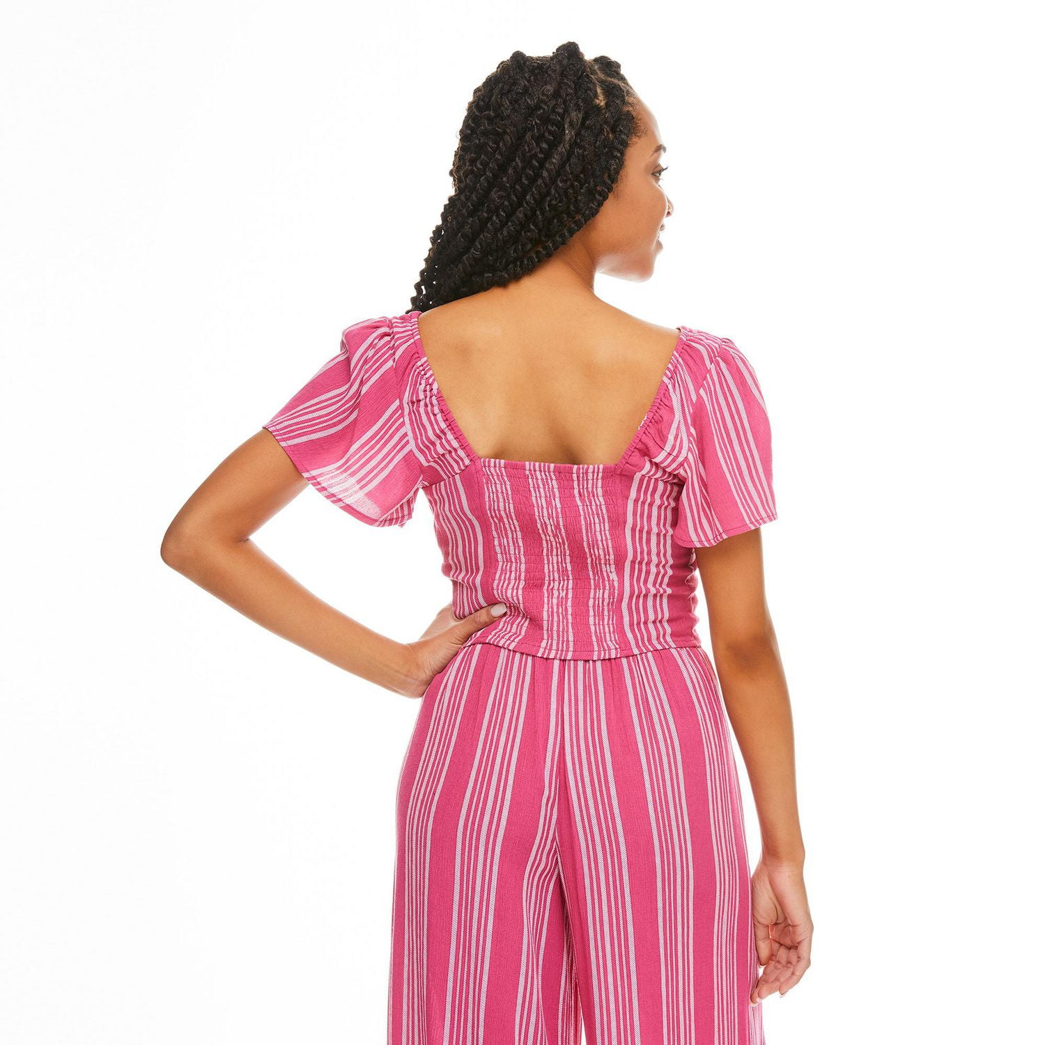 Haut avec manches évasées No Boundaries pour femmes