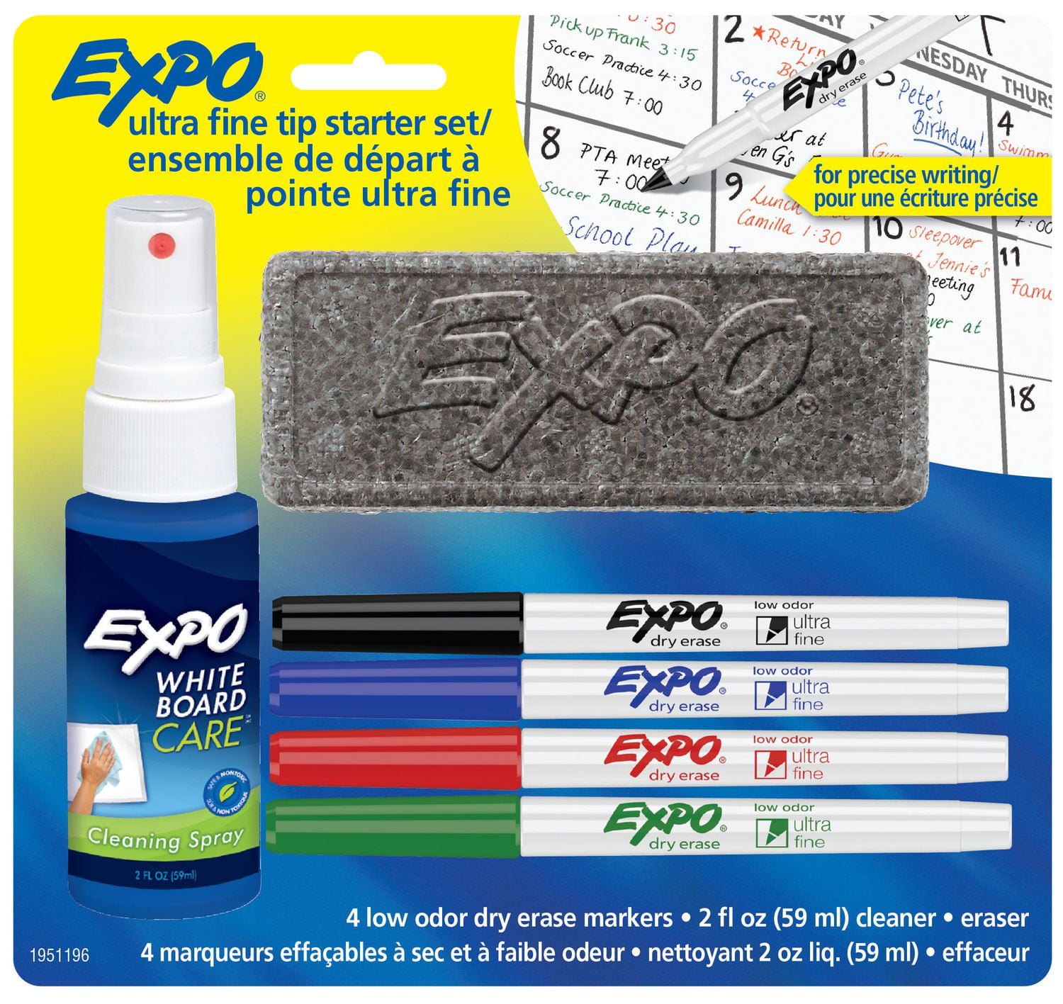 Expo Ultra Fine Dry Erase Coloured Markers Walmart Canada