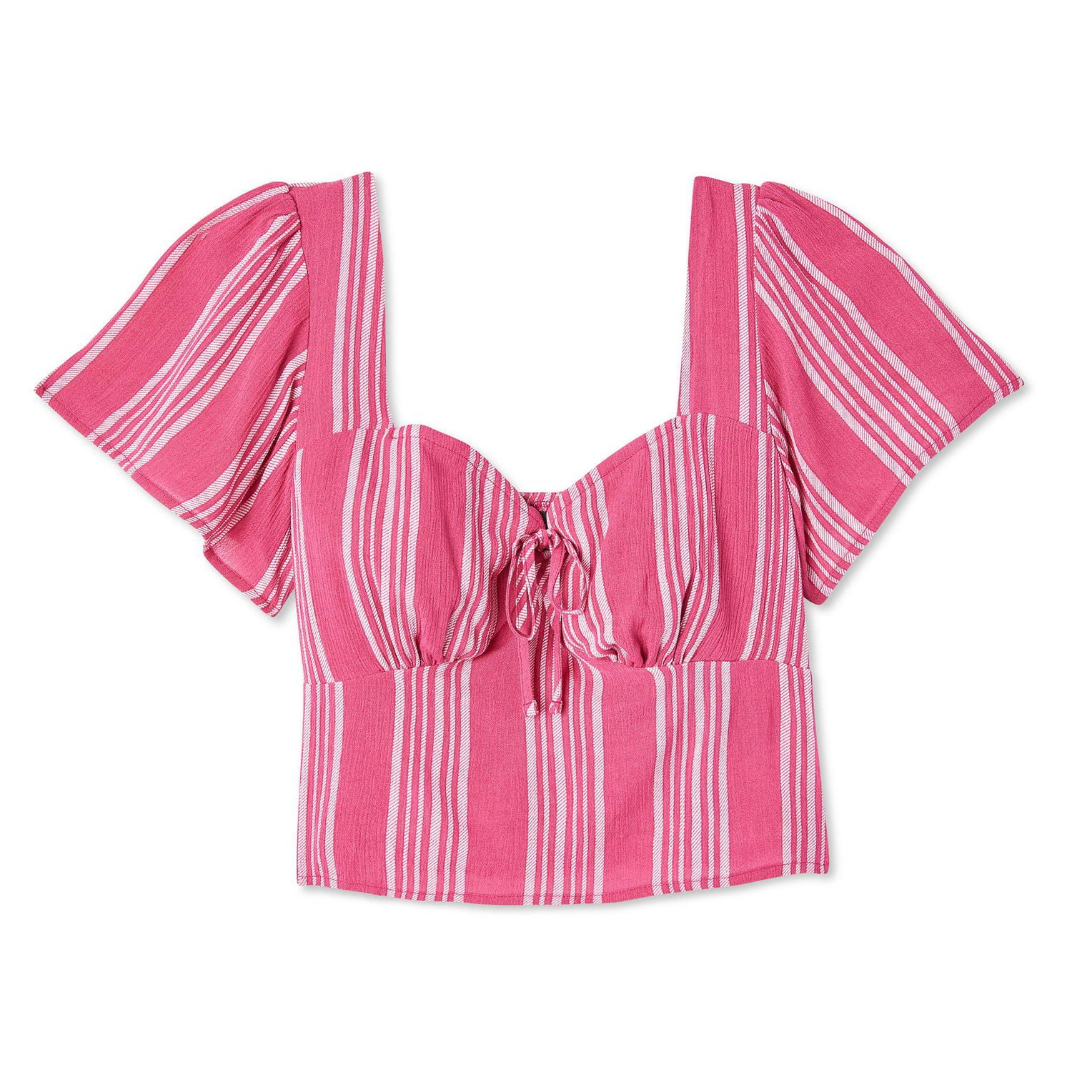 Haut avec manches évasées No Boundaries pour femmes