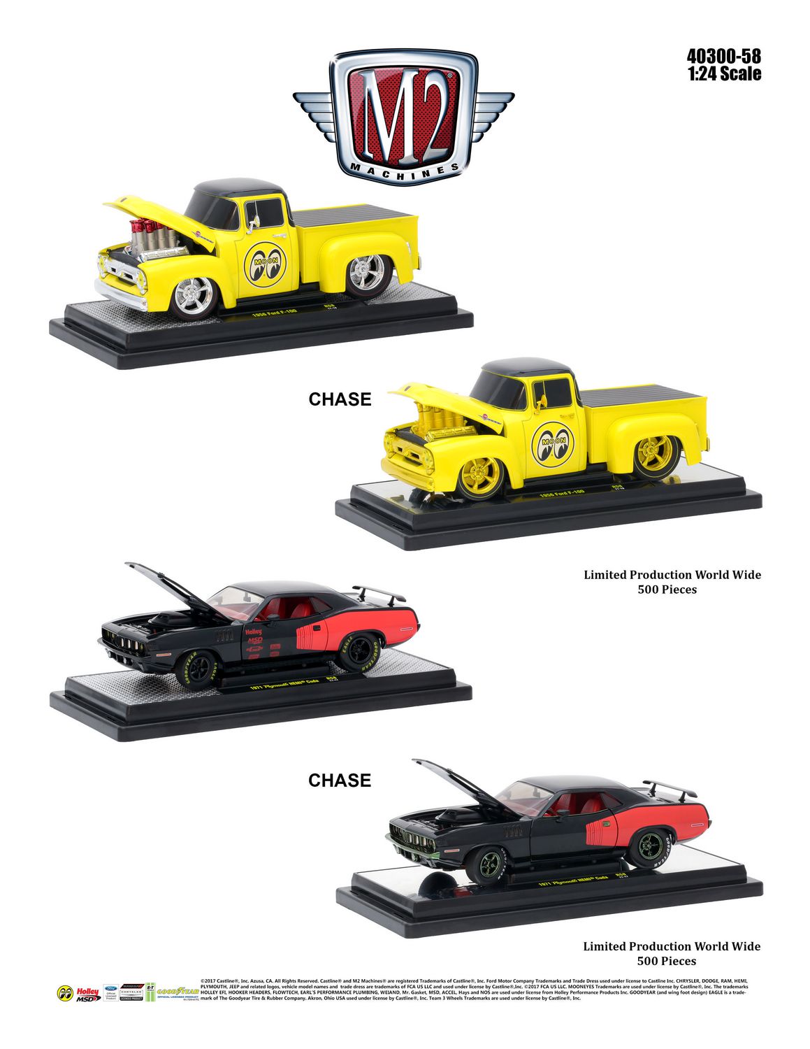 M2 machines shop diecast cars