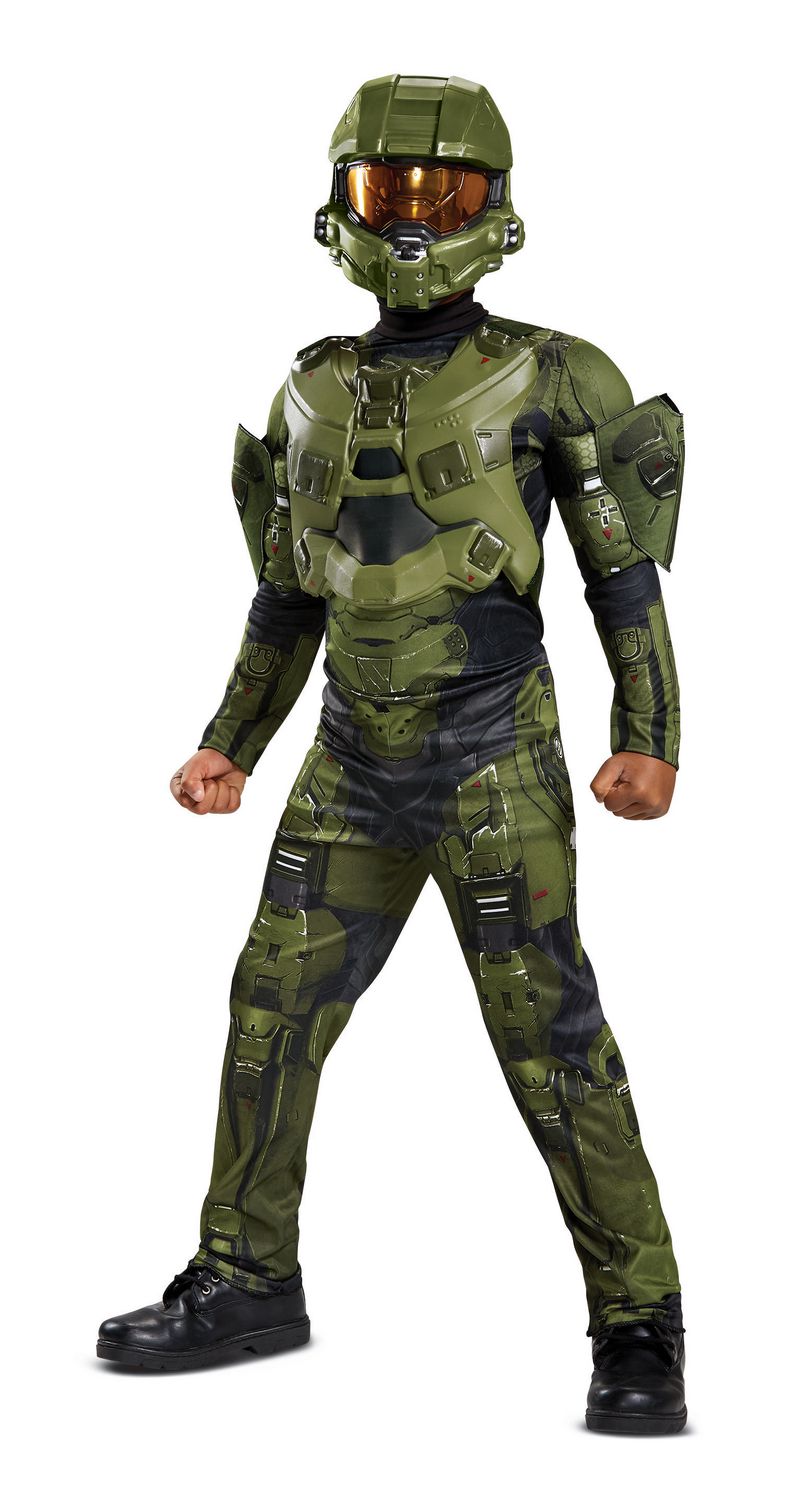 Disguise Master Chief Deluxe Exclusive Costume | Walmart ...