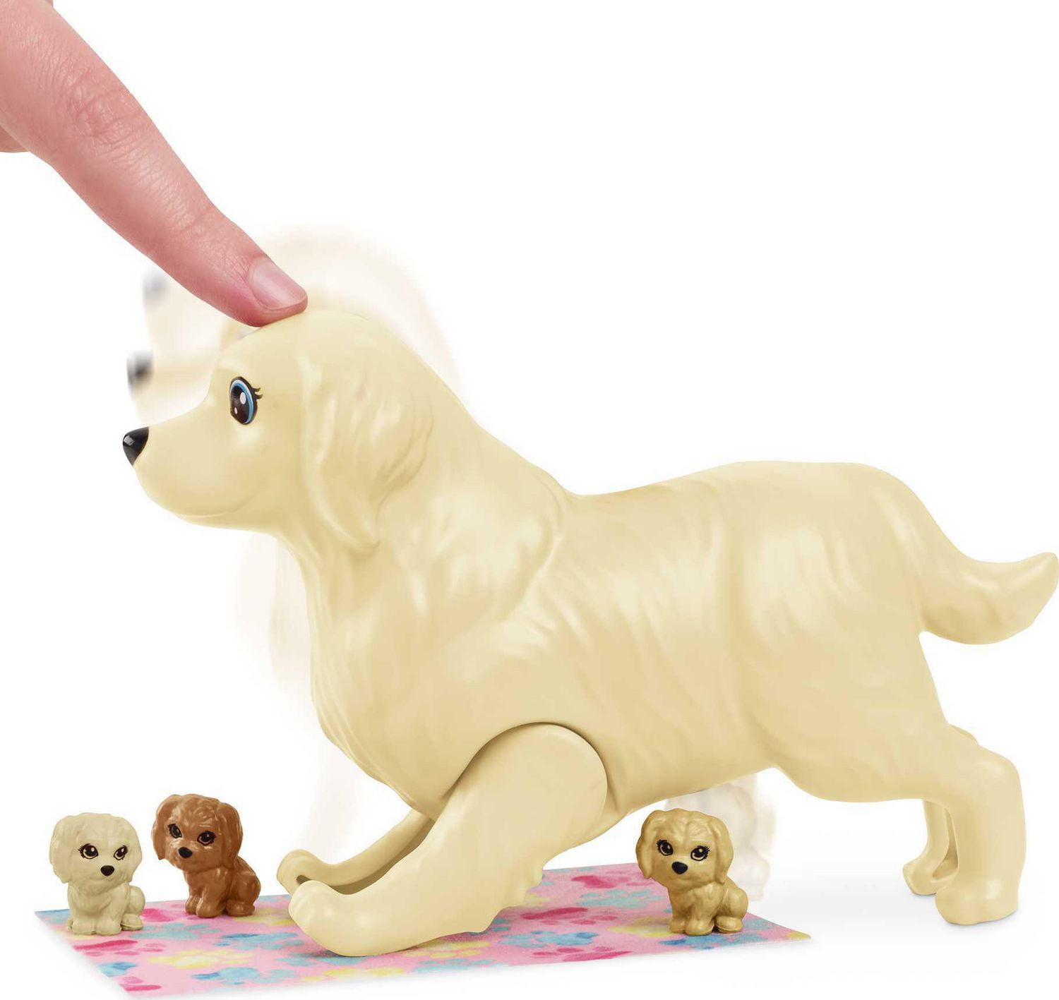 Barbie with dog and puppies online