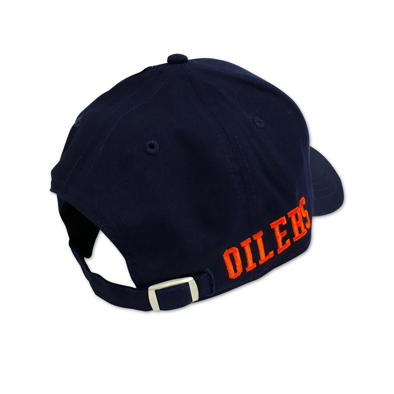 Men's Navy Blue Oneside Pinback Edmonton Oilers Cap