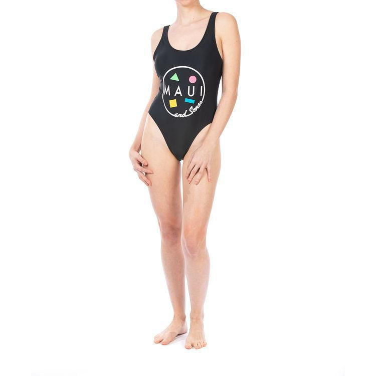 Ladies One piece Swimwear Maui and Sons Walmart