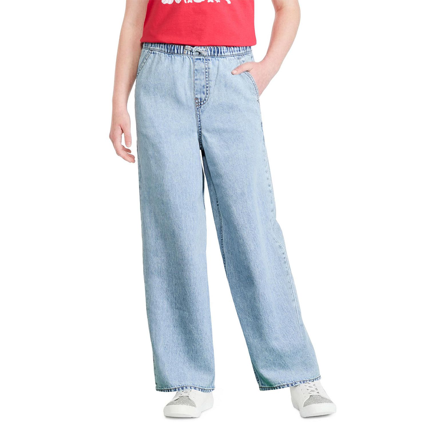 Pantalon tissé à enfiler George pour filles