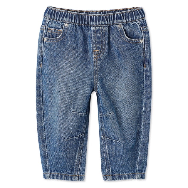 Jean à jambe coupe baril George pour bébés filles