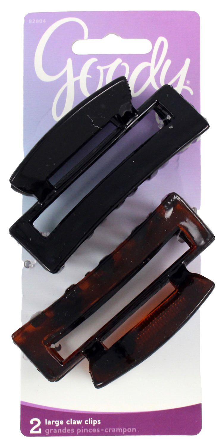 Goody Classics Large Claw Clips Black & Brown Walmart Canada