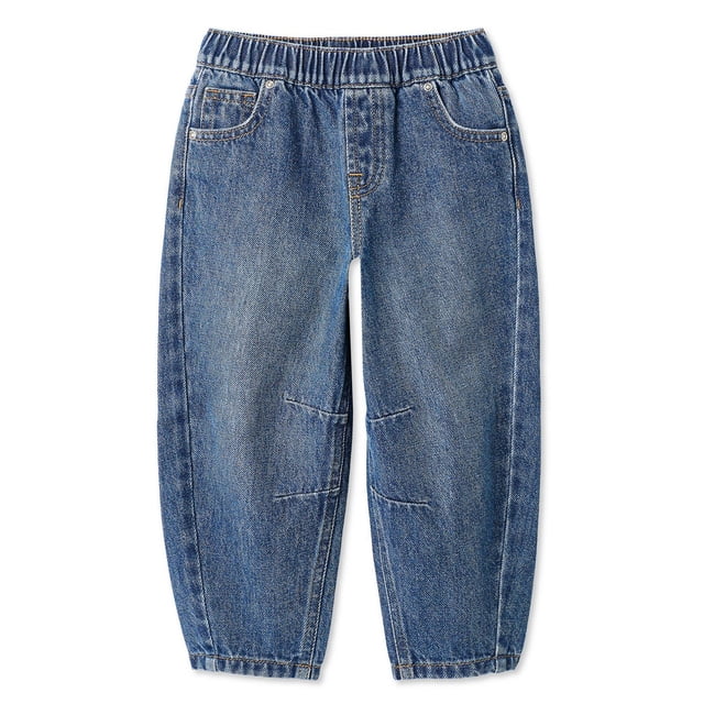 Jean coupe baril George pour petites filles