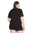 thumbnail image 3 of George Women's Plus Two Piece Notch Collar Shirt Set, 3 of 6