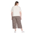 thumbnail image 3 of George Women's Plus Two Piece Capri Pajama Set, 3 of 5