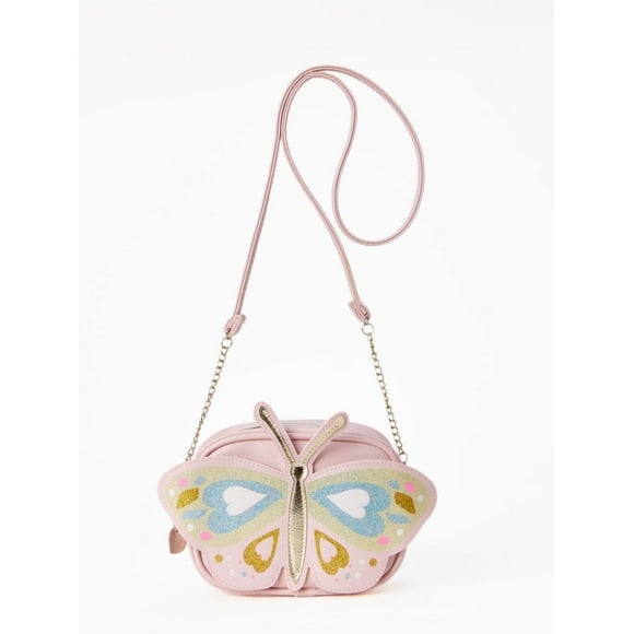 Sac à bandoulière en sucre arc-en-ciel Sac bandoulière papillon