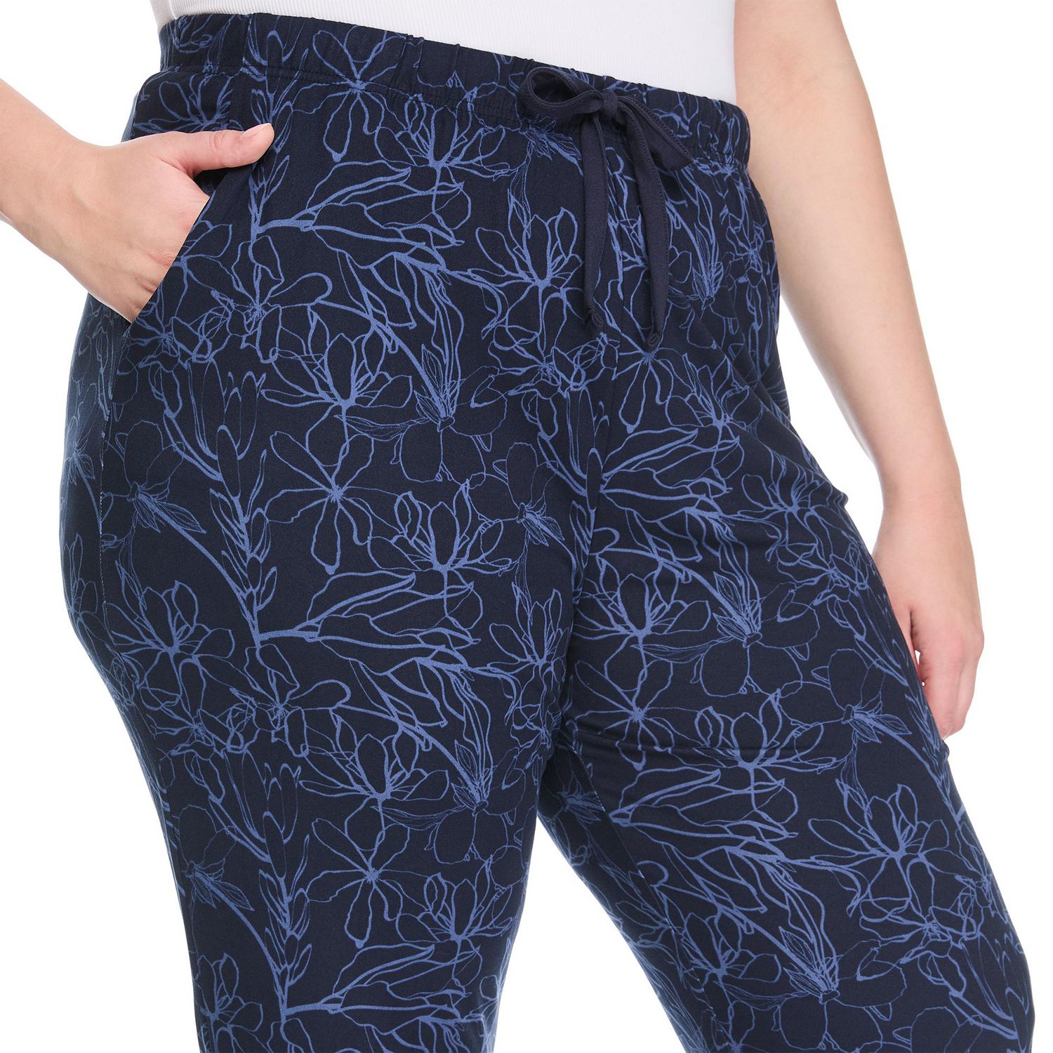 Pantalon de pyjama à effet peau pêche George Plus pour femmes