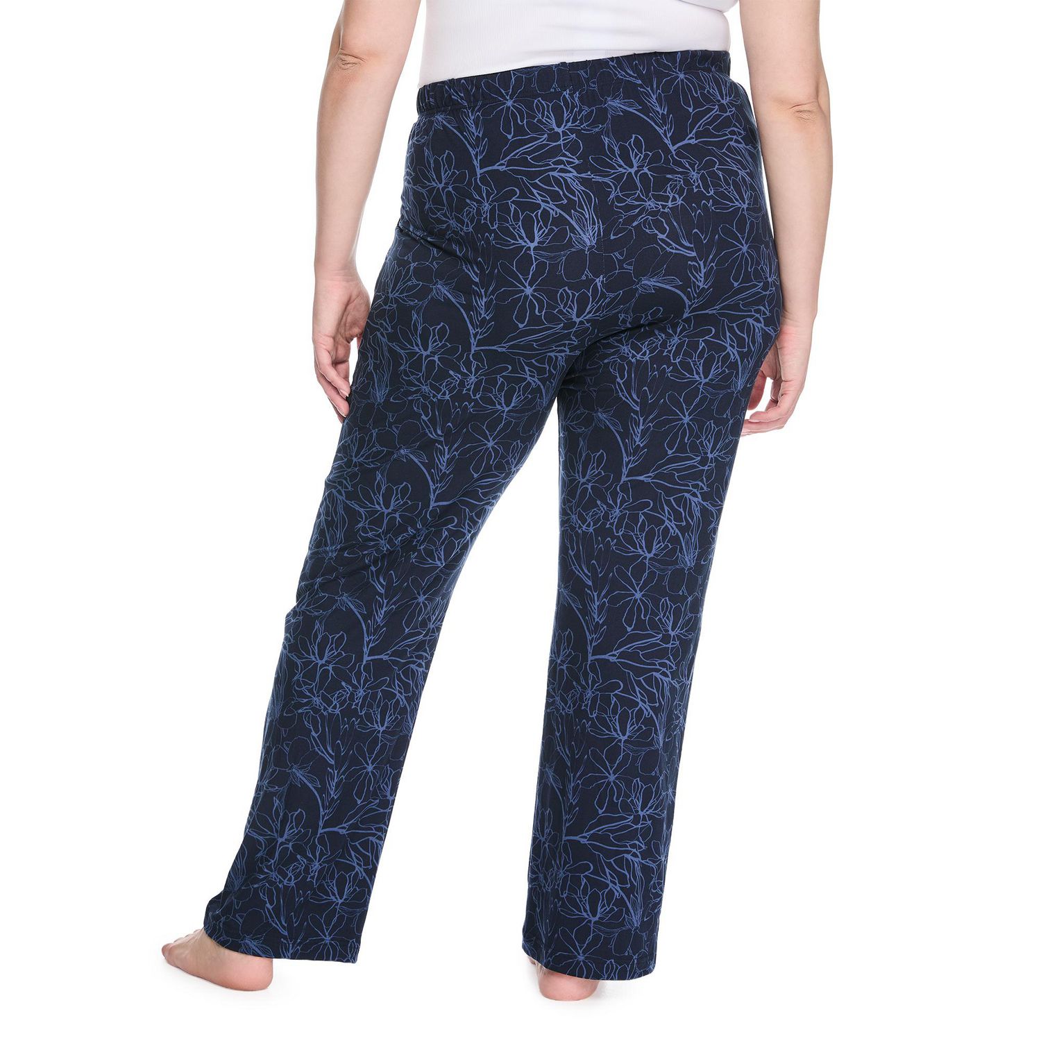 Pantalon de pyjama à effet peau pêche George Plus pour femmes