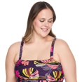 thumbnail image 4 of George Women's Plus Bandeau Tankini, 4 of 6