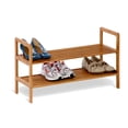 thumbnail image 5 of Honey-Can-Do 2-Shelf Bamboo Shoe Rack, 5 of 5