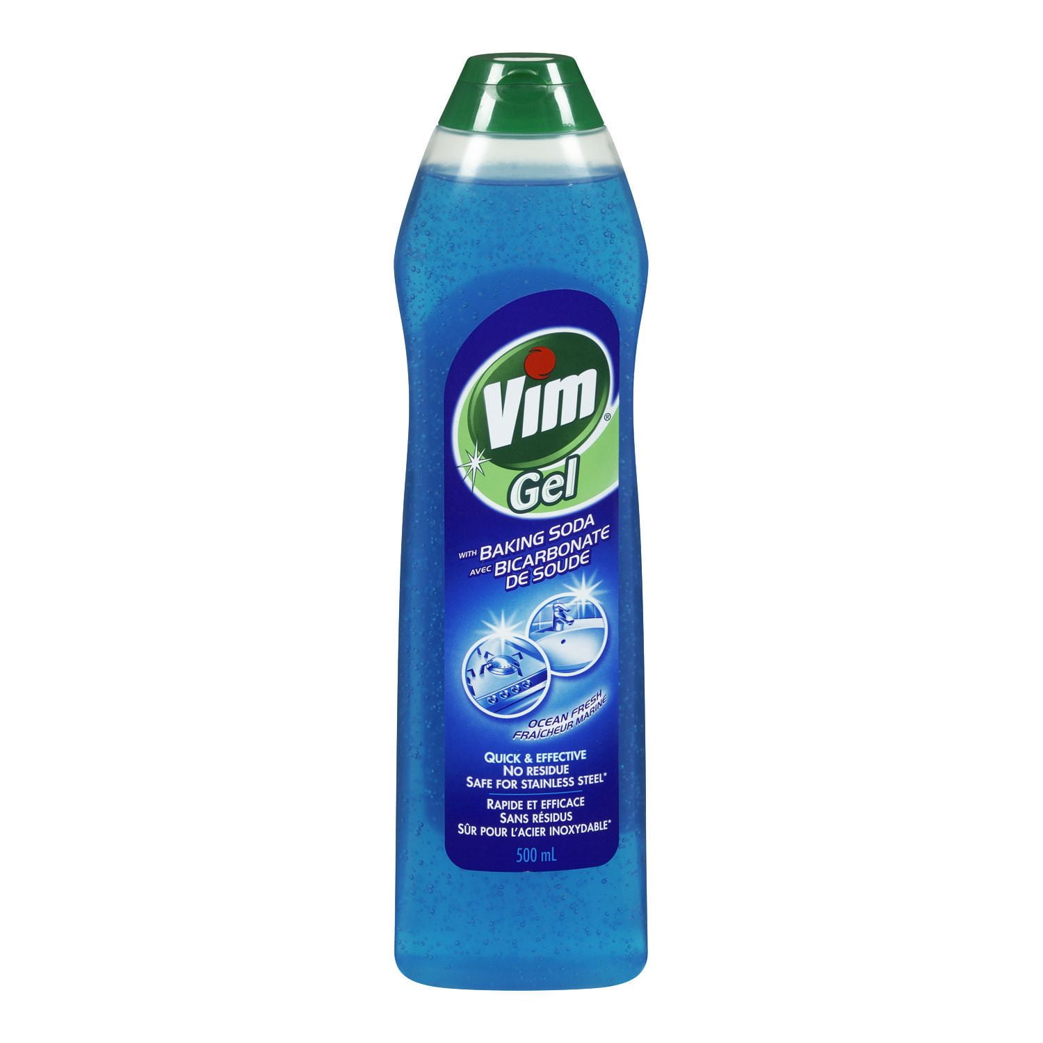 Vim® with Baking Soda Ocean Fresh Gel 500ml 