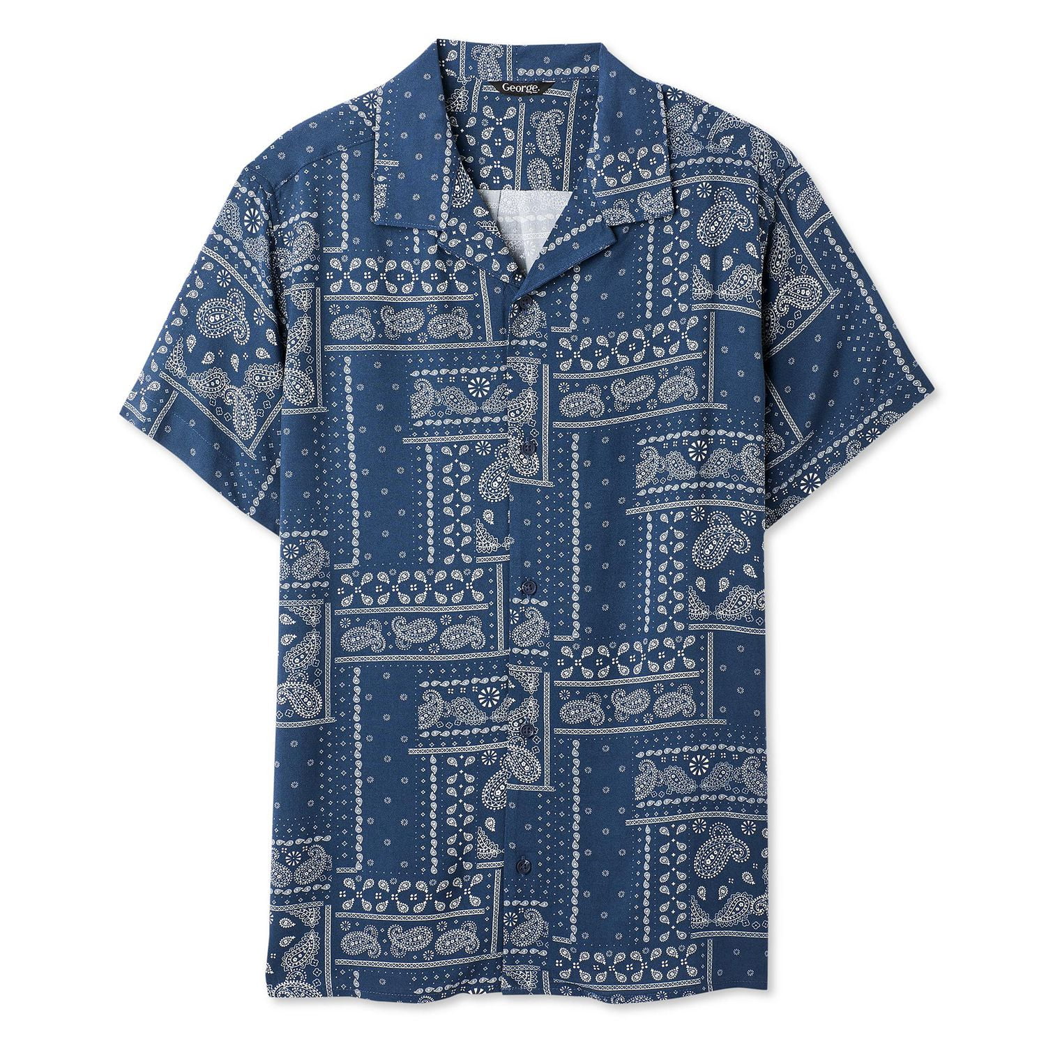 Chemise de vacances imprimée George pour hommes