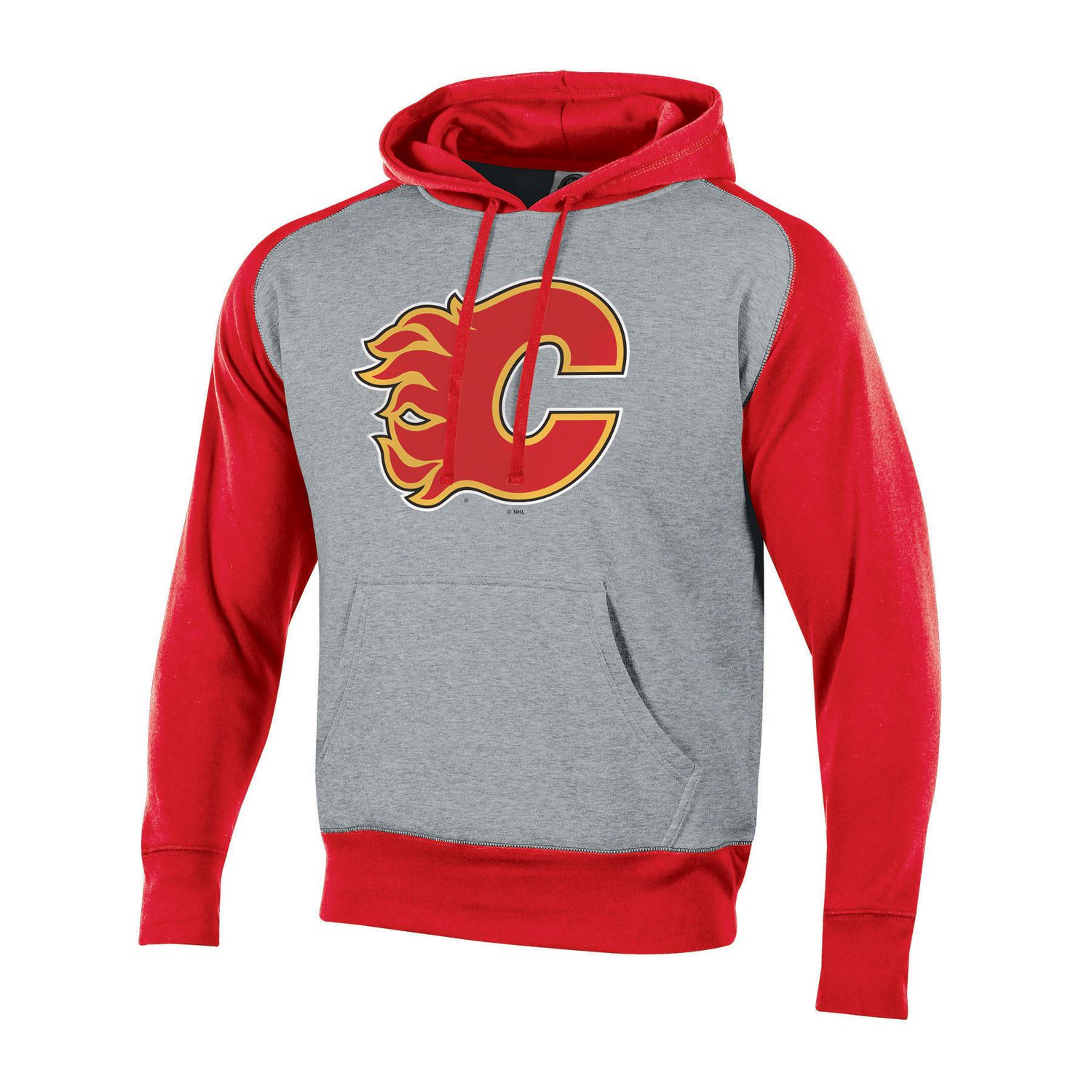 Calgary Flames NHL Breakaway Color Block Hoodie (Medium