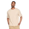 thumbnail image 1 of T-shirt ample à rayures George pour hommes, 1 of 6