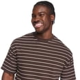 thumbnail image 4 of T-shirt ample à rayures George pour hommes, 4 of 6
