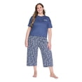 thumbnail image 5 of George Women's Plus Two Piece Capri Pajama Set, 5 of 5