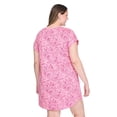 thumbnail image 3 of George Women's Plus V-Neck Nightshirt, 3 of 6