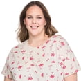 thumbnail image 4 of George Women's Plus Crew-Neck Nightshirt, 4 of 6