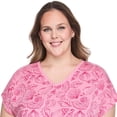 thumbnail image 4 of George Women's Plus V-Neck Nightshirt, 4 of 6