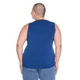 thumbnail image 3 of Lane Bryant Women's Plus Sleeveless Pleated Top, 3 of 6