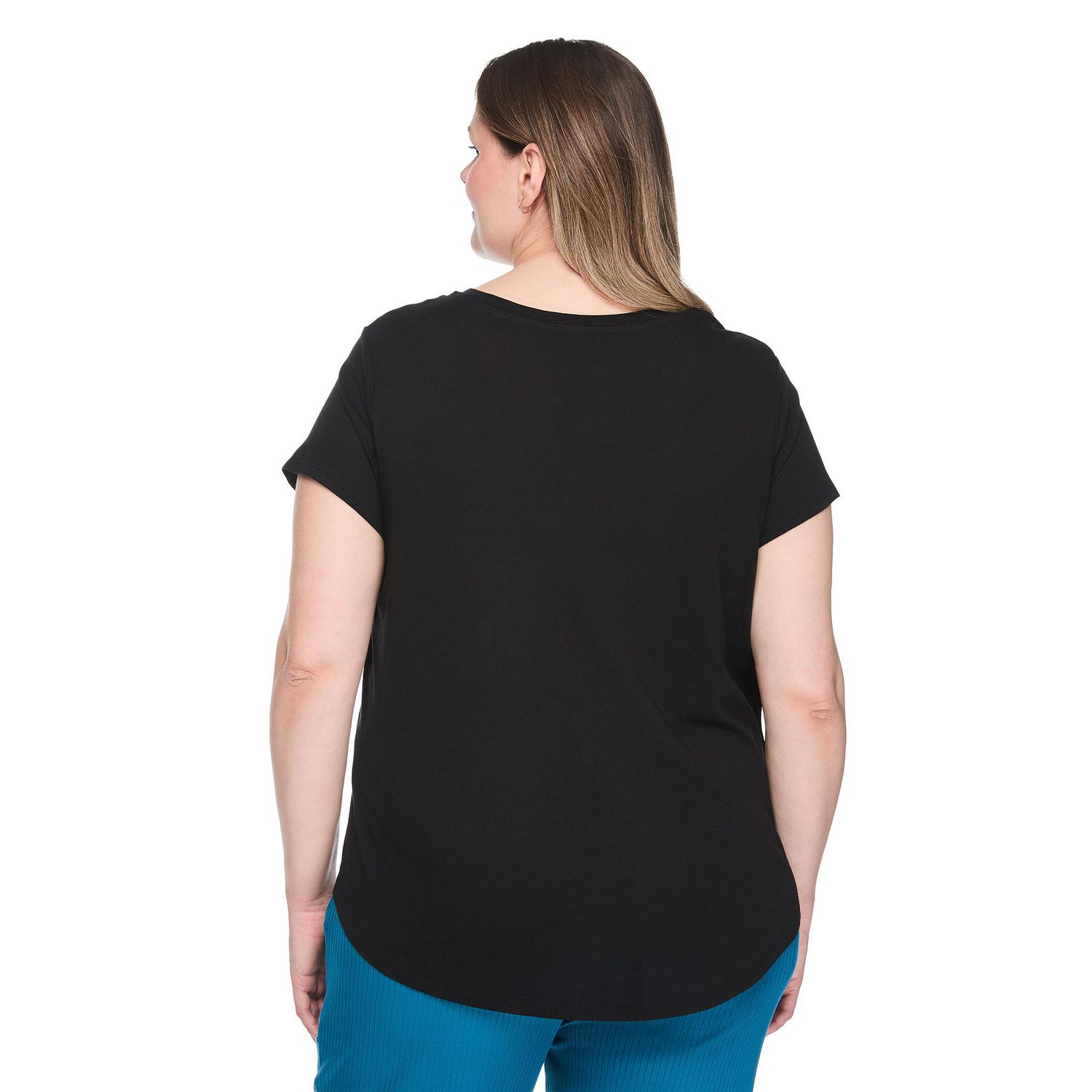 T-shirt de nuit avec encolure en V George Plus pour femmes