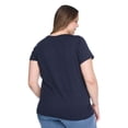 thumbnail image 2 of Peanuts Women's Plus Snoopy Joe Cool T-Shirt, 2 of 3