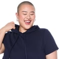 thumbnail image 4 of Lane Bryant Women's Plus Short-Sleeve Hoodie, 4 of 6