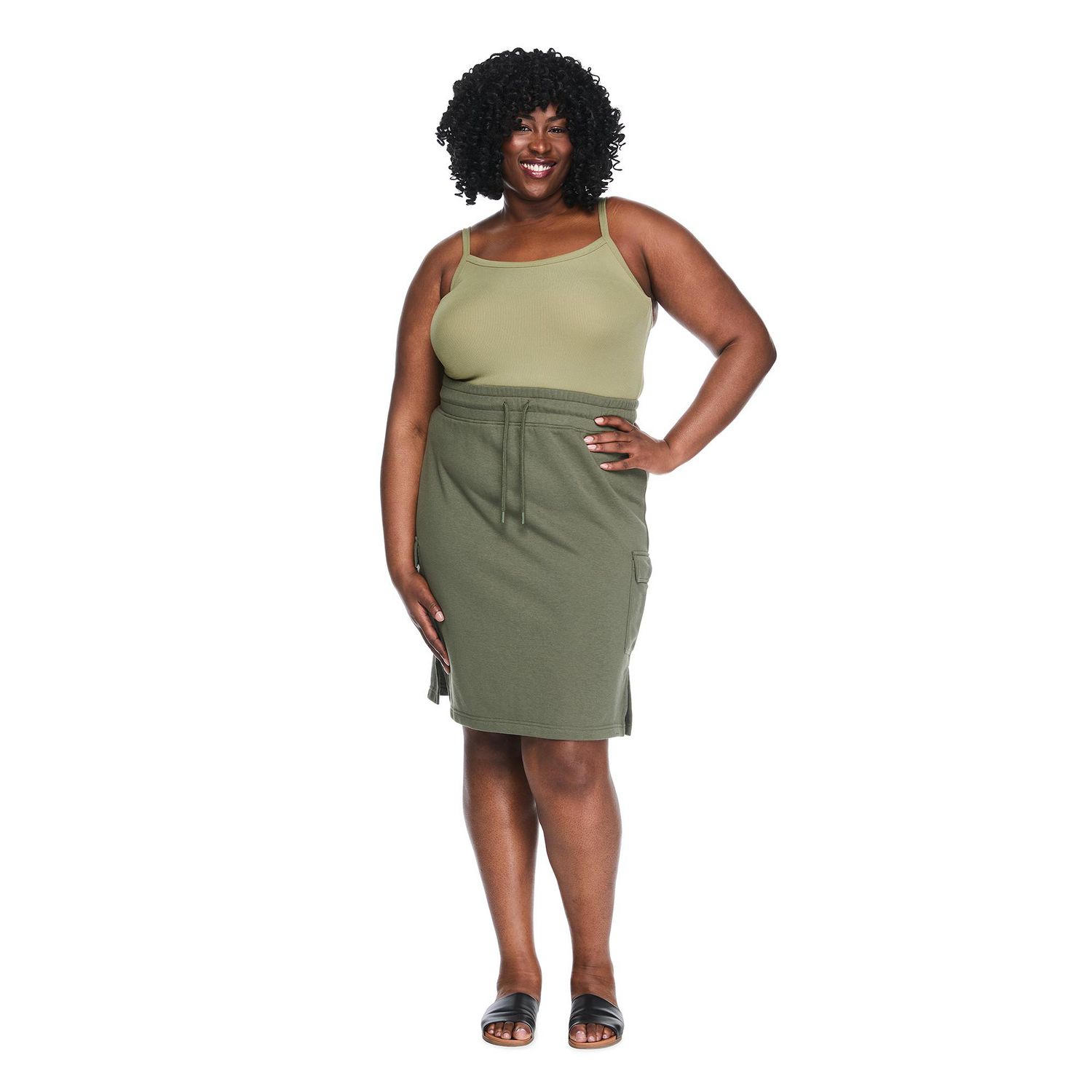 Jupe cargo en tricot Lane Bryant Plus pour femmes