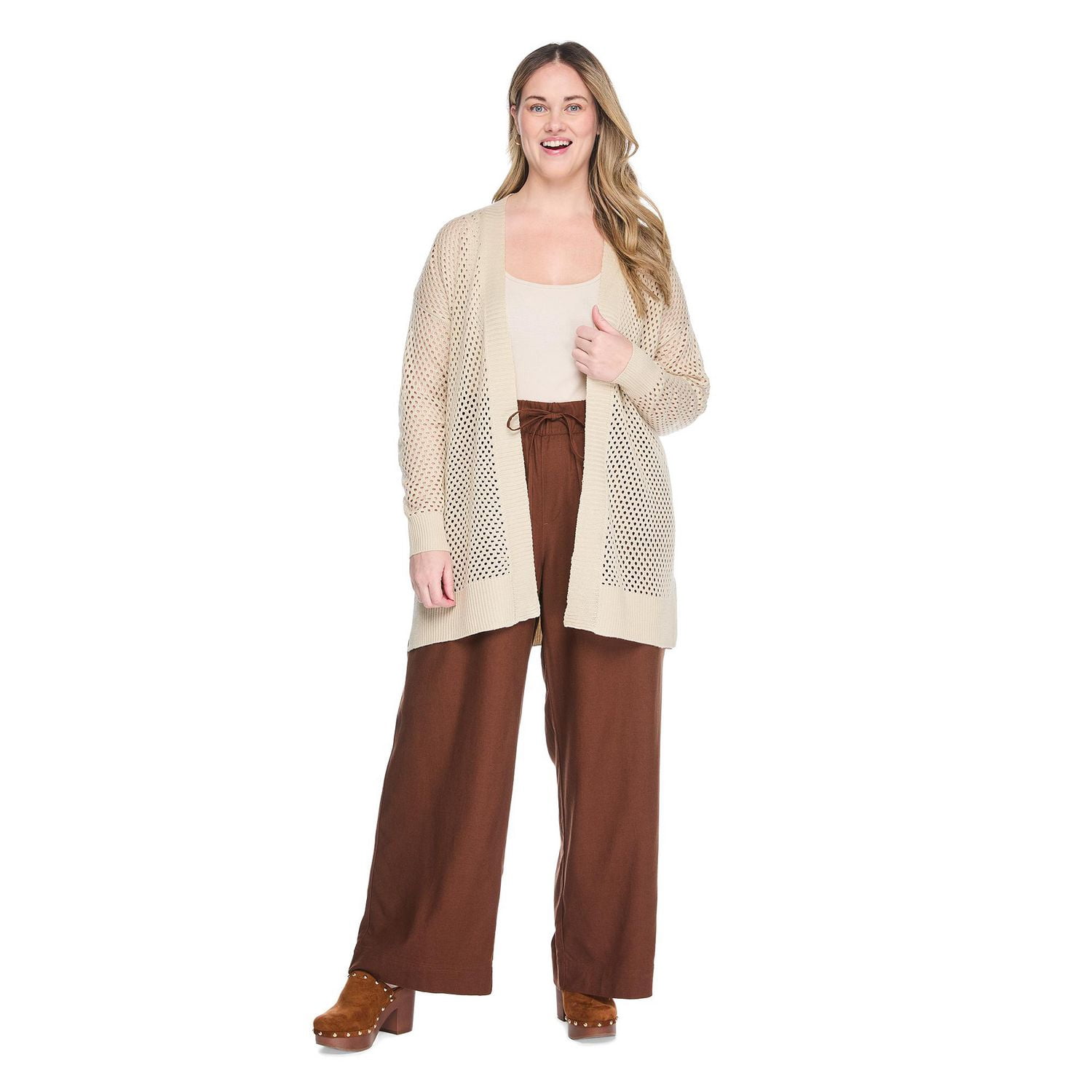 Cardigan en tricot Lane Bryant Plus pour femmes