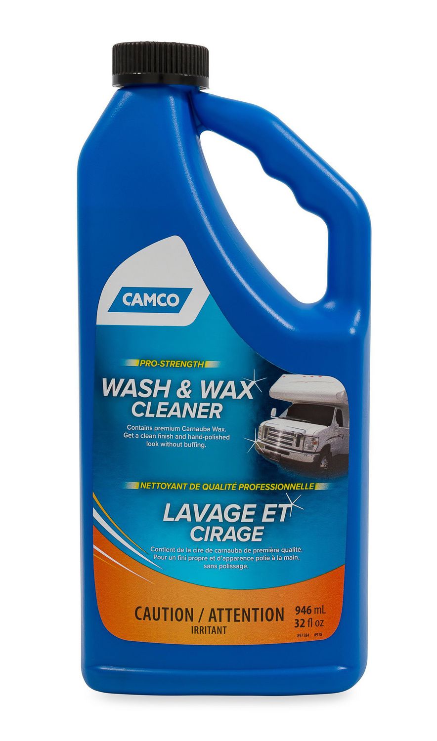 Camco 40490 Wash and Wax Cleaner, Wash & Wax Cleaner 