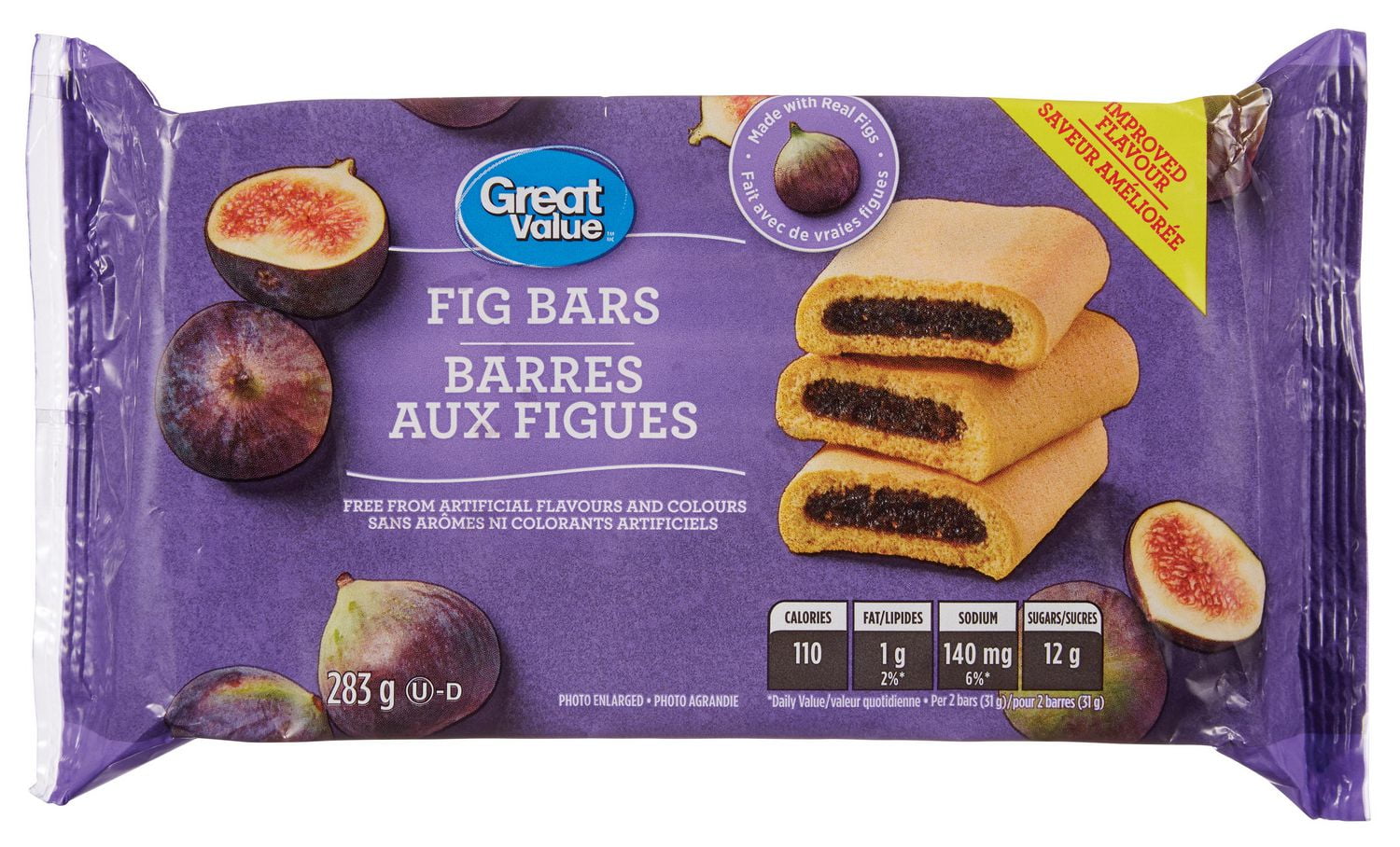 Great Value Fig Bars Walmart Canada
