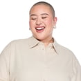 thumbnail image 4 of Lane Bryant Women's Plus Linen-Blend Button-Up Shirt, 4 of 6