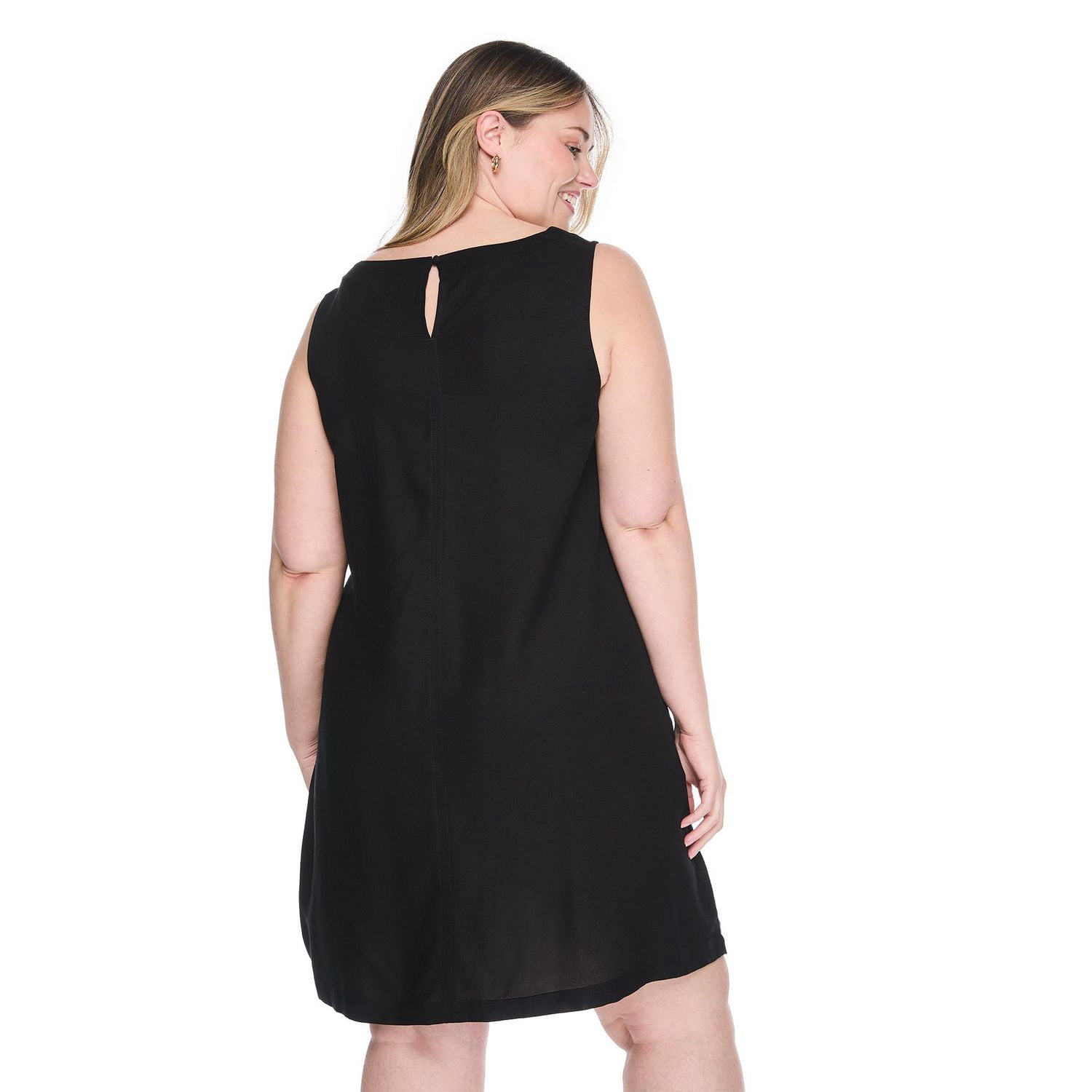 Lane Bryant Women's Plus Linen-Blend Dress