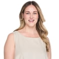 thumbnail image 4 of Lane Bryant Women's Plus Linen-Blend Dress, 4 of 6