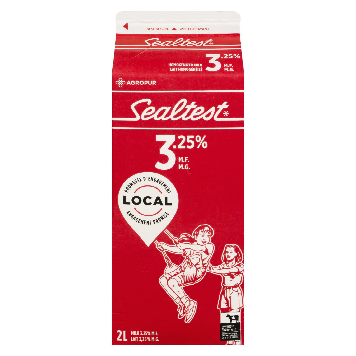 Sealtest Homogenized 3.25 Milk Walmart Canada